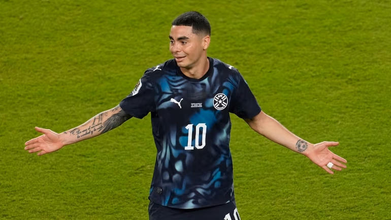 Almiron Makes World Cup History with New Red Card Rule